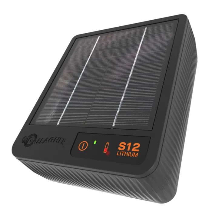 Gallagher S12 Lithium Solar Fence Energizer