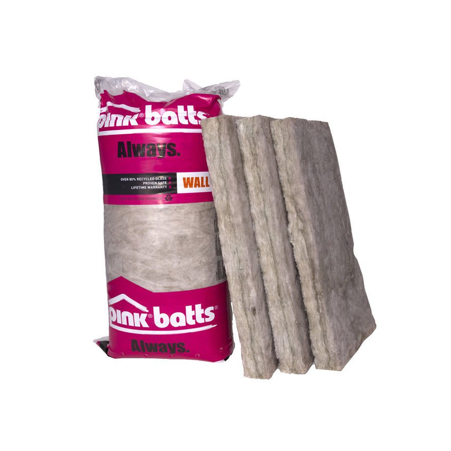 Pink® Batts® 12.8m2 Silencer 100mm Glasswool Wall Insulation