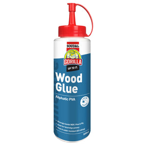 Gorilla Aliphatic PVA Wood Glue Pale Cream 500ml