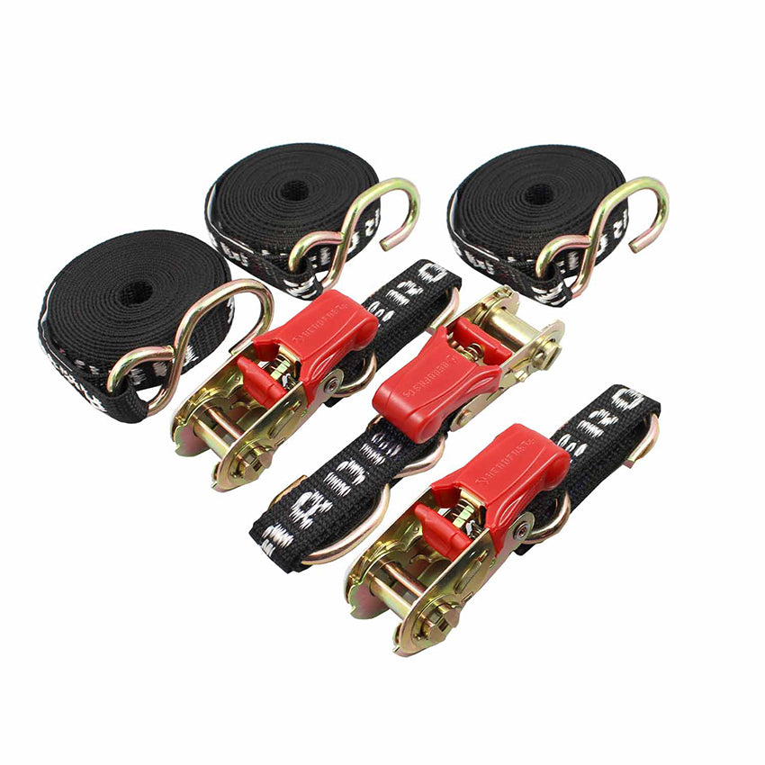 Aerofast Tiedown Ratchet 25mmx4m 500BS - 3 Pack