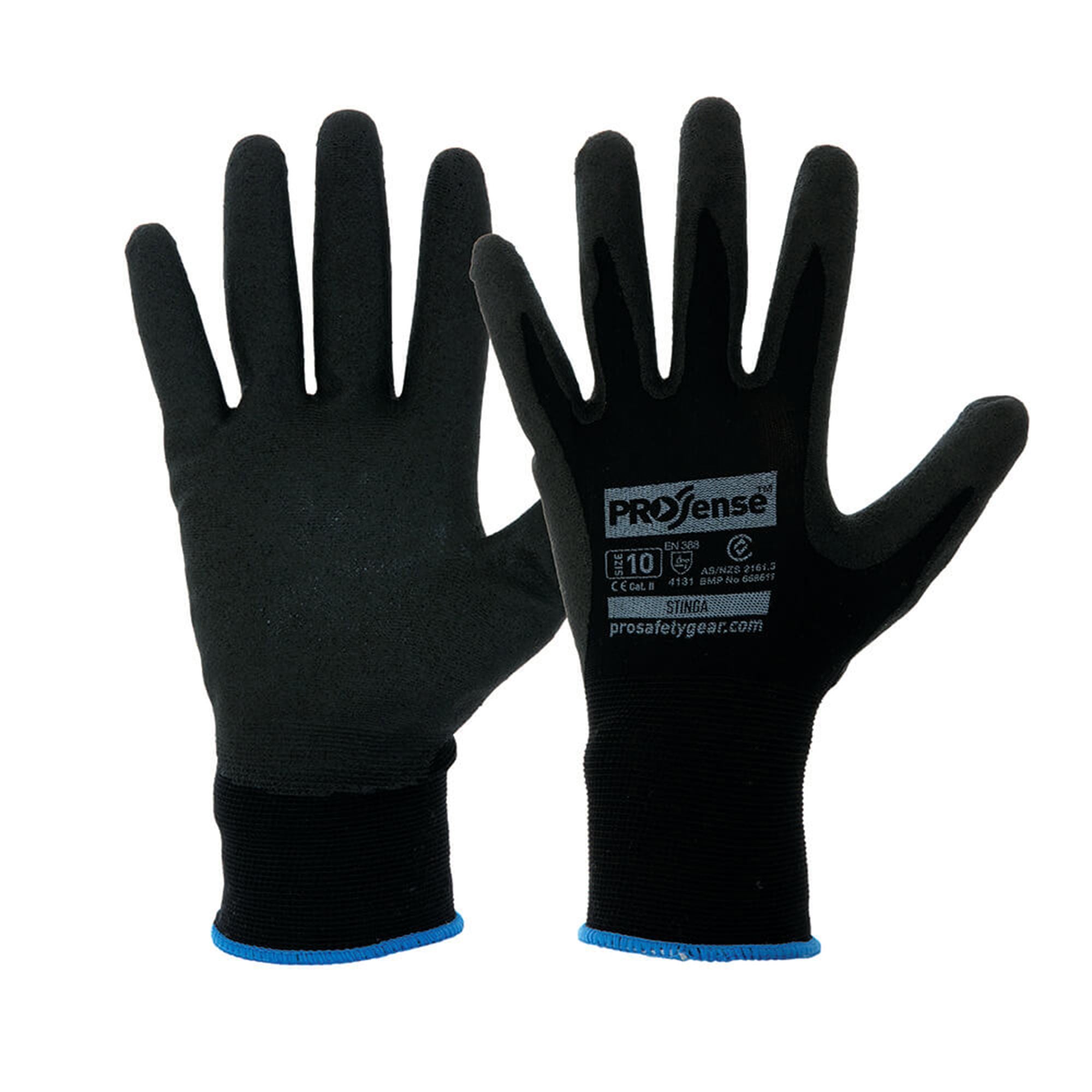Prosense Stinga Synthetic Dipped Gloves - Pair