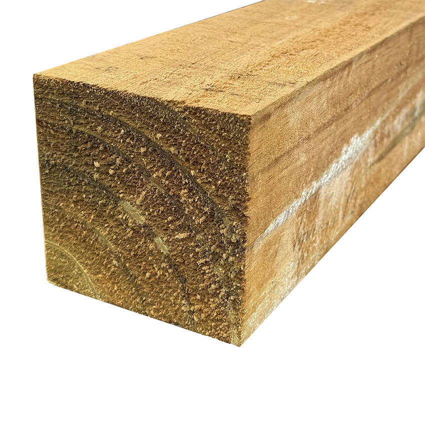 100x100mm Fence Post H4 CCA Rough Sawn 2.4m