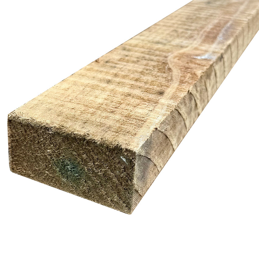 100x50mm H3.2 No2 CCA Rough Sawn Fence Rails